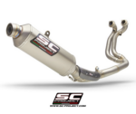 SC-Project Ολόσωμη εξάτμιση (Full System) 2-1 Titanium με Rally Raid KTM 890 Adventure / Adventure A2 2021-2024(KTM15B-TC101T)