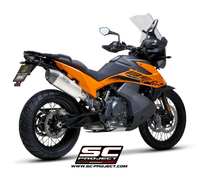 SC-Project Λαιμός εξάτμισης χωρίς καταλύτη (De-Cat) KTM 890 Adventure R 2025-2026 (KTM15D-PDE-SS)