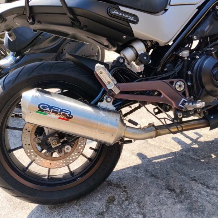 GPR BE.11.SAT Satinox Εξάτμιση Benelli Leoncino 500 2017-2024