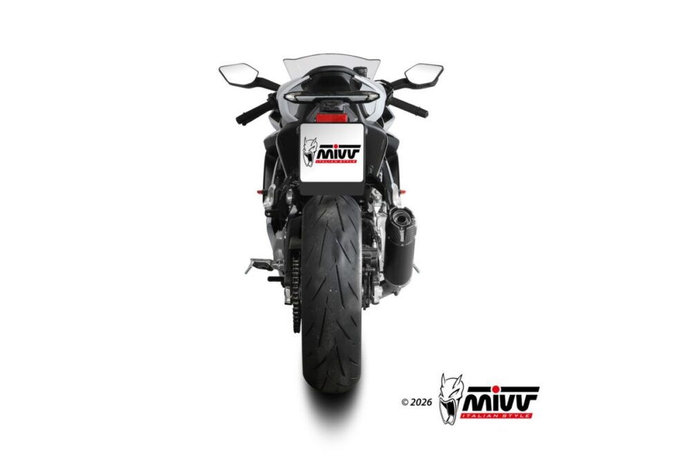 Mivv X-M1 CF.011.LC4T Ολόσωμη Εξάτμιση Τιτανίου CFMOTO 675SR-R 2025-2026 Euro 5+