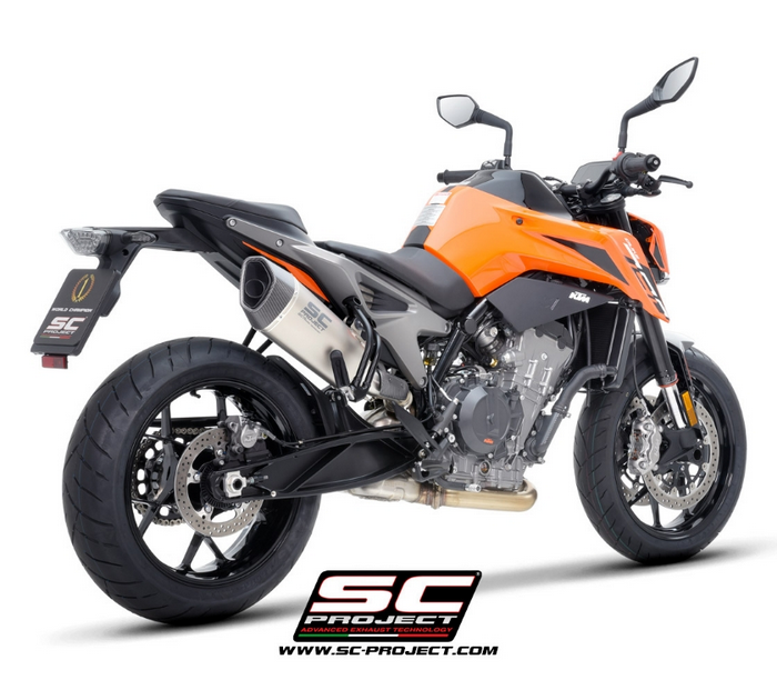 SC-Project SC1-R Titanium Εξάτμιση KTM 790 Duke 2023-2024 Euro 5 – KTM12D-91T
