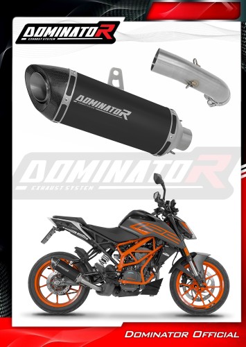 Dominator HP8 Black KT093DFBL Τελικό Εξάτμισης KTM 125 Duke 2021-2023