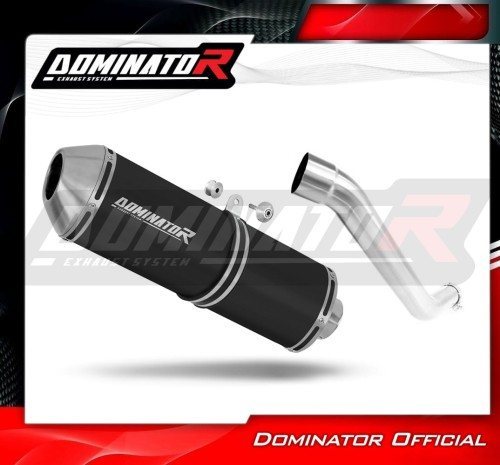 Dominator OVR Black KA020DARBL Εξάτμιση Kawasaki Z750 2004-2006