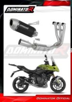 Dominator S6 Black Full System Εξάτμιση Triumph Tiger Sport 660 (2025-2026) TR030DFSS6BL