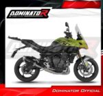Dominator HP8 Black Full System Εξάτμιση Triumph Tiger Sport 660 (2025-2026) TR030DFSFBL