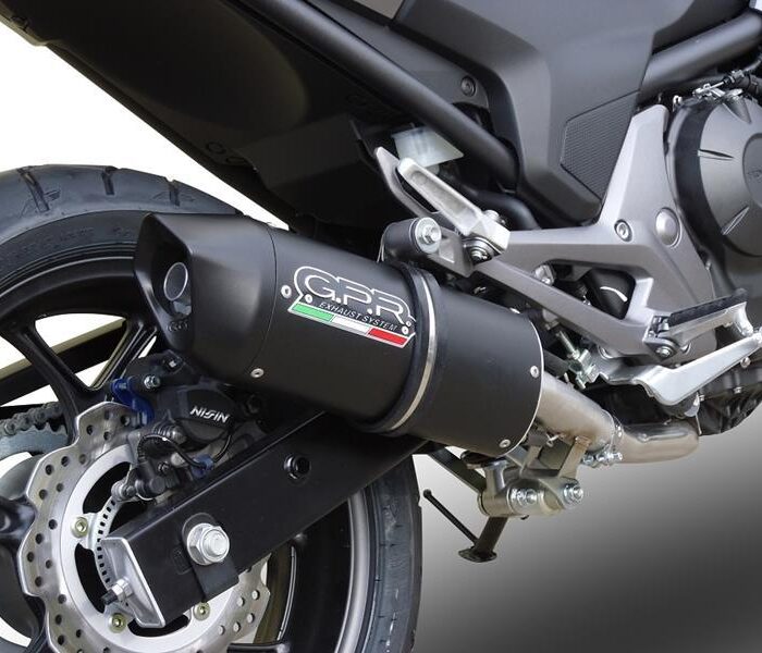 GPR E4.HON.3.1.FUNE Furore Evo4 Nero Εξάτμιση Honda Integra 750 2016-2020