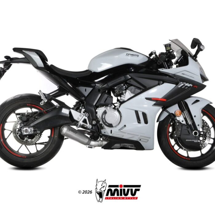 Mivv X-M1 CF.011.LC4T Ολόσωμη Εξάτμιση Τιτανίου CFMOTO 675SR-R 2025-2026 Euro 5+