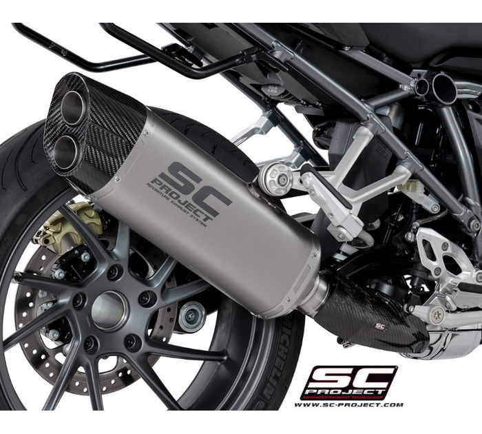 SC-Project Adventure Titanium Εξάτμιση BMW R 1200 R / R 1200 RS 2017-2018 – B29A-85T