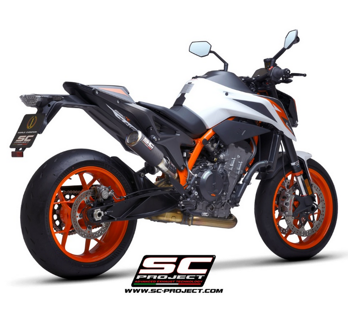 SC-Project S1 Titanium Εξάτμιση KTM 890 Duke 2020–2023 Racing – KTM12C-41T