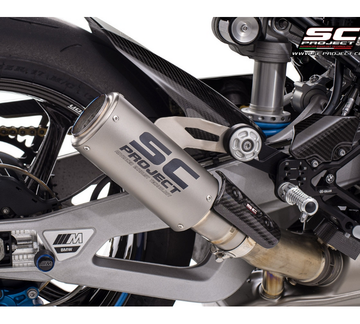 SC-Project CR-T Titanium Racing Slip-On Εξάτμιση BMW M 1000 RR (2020-2024) – B33D-50TR