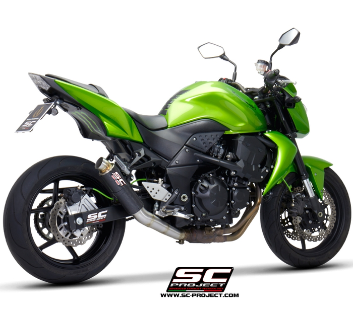SC-Project GP-M2 Carbon Slip-On Εξάτμιση Kawasaki Z750 / Z750R (2007-2014) K06A-18C Euro 3