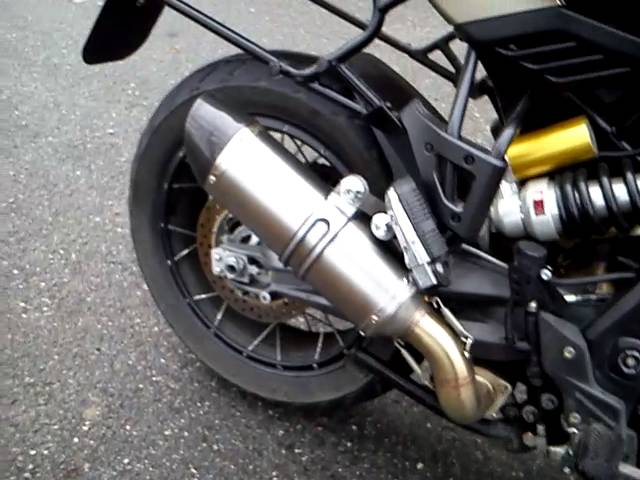 SC-Project Oval Titanium A13A-01T Τελικό Εξάτμισης Aprilia Caponord 1200 2013-2016 Euro 3