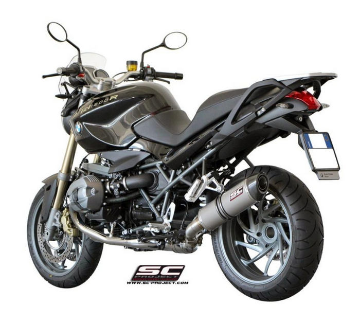 SC-Project Oval Titanium Εξάτμιση BMW R 1200 R / RS 2015-2016 – B22A-01T