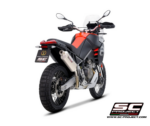 SC-Project 2-1 Ανοξείδωτοι Λαιμοί Εξάτμισης A28A-PFS-SS Aprilia Tuareg 660 2022-2024 Racing