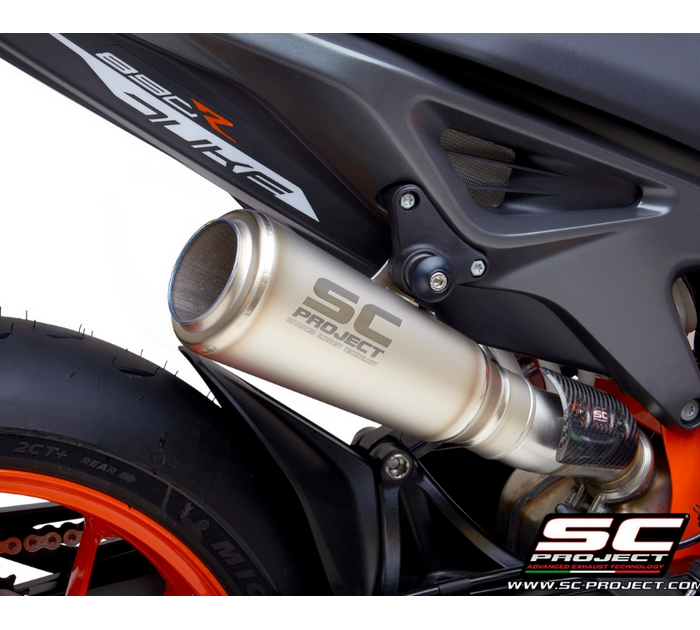 SC-Project S1-GP Titanium Εξάτμιση KTM 890 Duke 2020–2023 Racing – KTM12C-43T