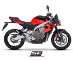 SC-Project S1 Stainless Steel A30B-AC177A Ολόσωμη Εξάτμιση 2-1 Aprilia Tuono 457 2025-2026 Racing - Image 3