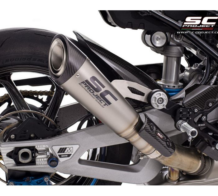 SC-Project S1 Titanium Slip-On Εξάτμιση Euro 5 BMW M 1000 RR (2020-2024) – B33D-41T