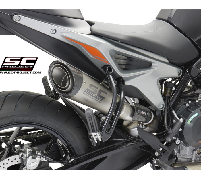 SC-Project S1 Titanium Εξάτμιση KTM 790 Duke 2018-2020 Racing – KTM12A-41T
