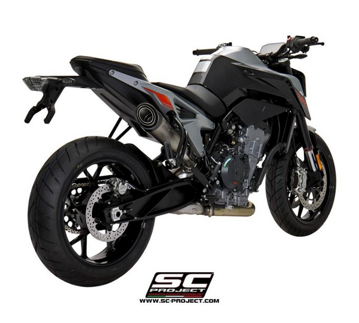 SC-Project S1-GP Titanium Εξάτμιση KTM 790 Duke 2018-2020 Racing – KTM12A-43T