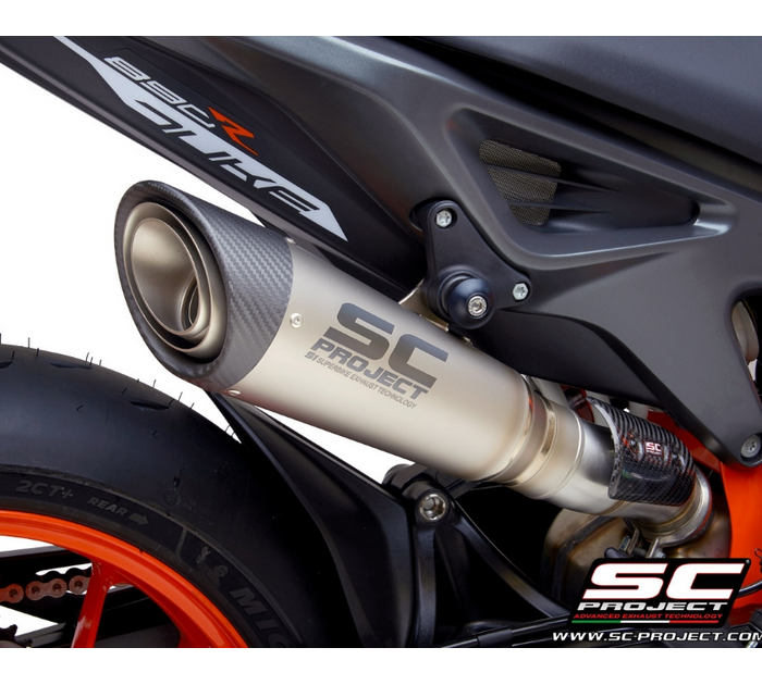 SC-Project S1 Titanium Εξάτμιση KTM 890 Duke 2020–2023 Racing – KTM12C-41T
