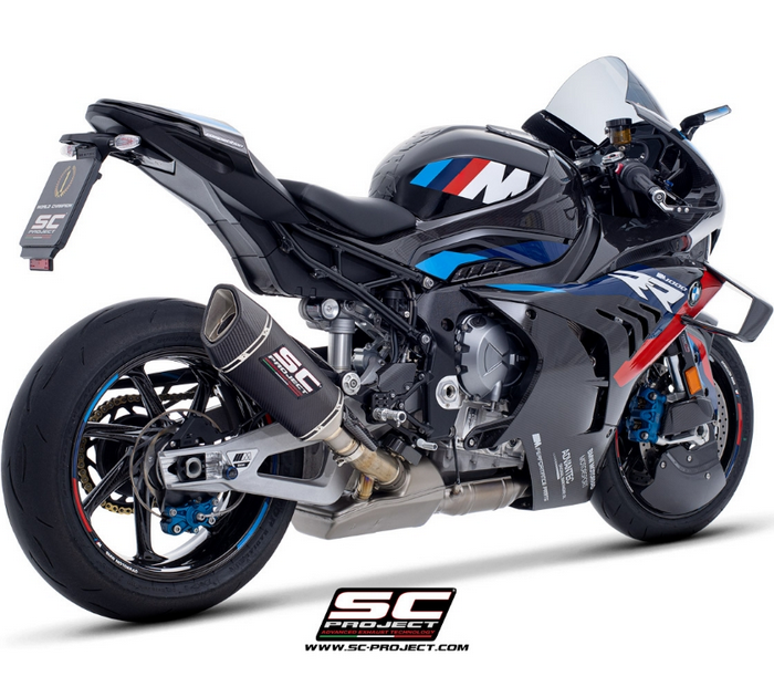 SC-Project CR-T Titanium Racing Slip-On Εξάτμιση BMW M 1000 RR (2020-2024) – B33D-50TR