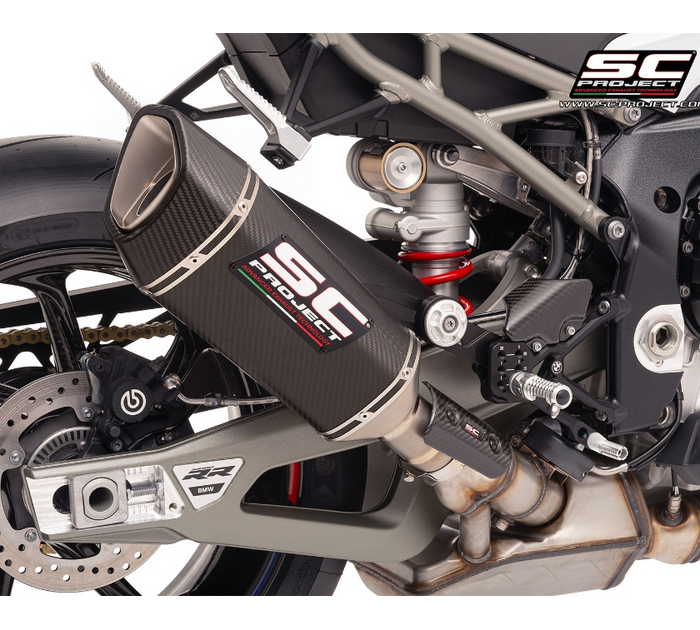 SC-Project SC1-R Carbon Slip-On Εξάτμιση Euro 5+ BMW S 1000 RR (2025-2026) – B33G-90C