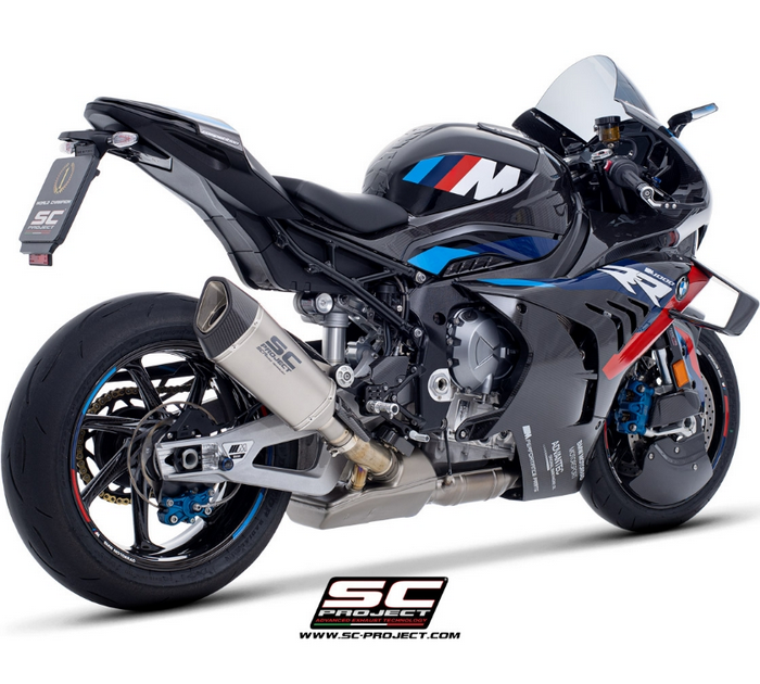 SC-Project SC1-R Carbon Slip-On Εξάτμιση Euro 5 BMW M 1000 RR (2020-2024) – B33D-90C