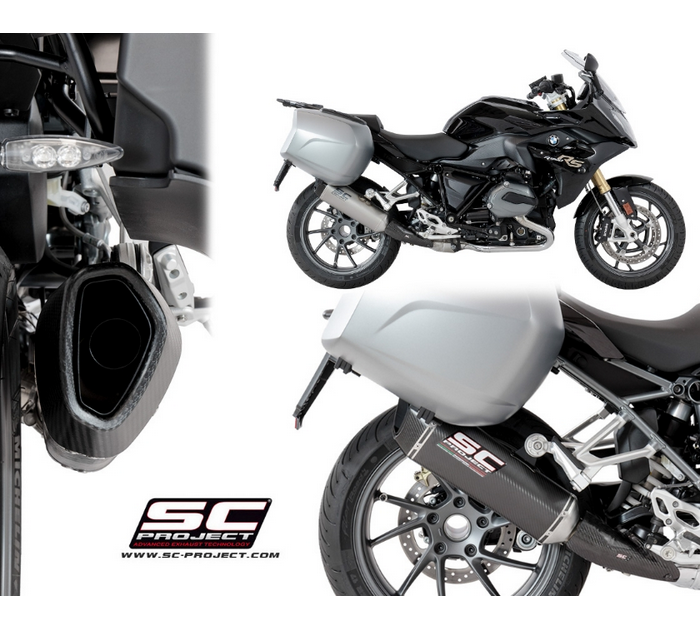 SC-Project X-Plorer II Titanium Εξάτμιση BMW R 1200 R / R 1200 RS 2017-2018 – B29A-122T