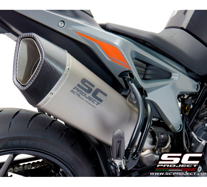 SC-Project SC1-R Titanium Εξάτμιση KTM 790 Duke 2018-2020 Euro 4 – KTM12A-91T