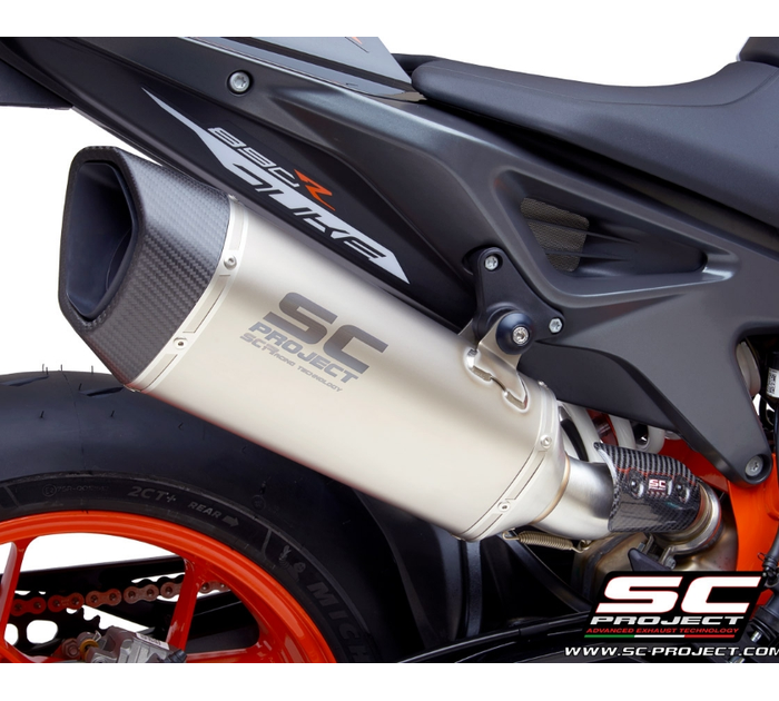 SC-Project SC1-R Titanium Εξάτμιση KTM 890 Duke 2020–2023 Euro 5 – KTM12C-91T