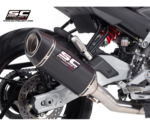 SC-Project SC1-S Carbon A30B-AC124C Ολόσωμη Εξάτμιση 2-1 Aprilia Tuono 457 2025-2026 Racing