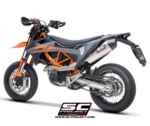 SC-Project Oval Carbon A13A-01C Τελικό Εξάτμισης Aprilia Caponord 1200 2013-2016 Euro 3