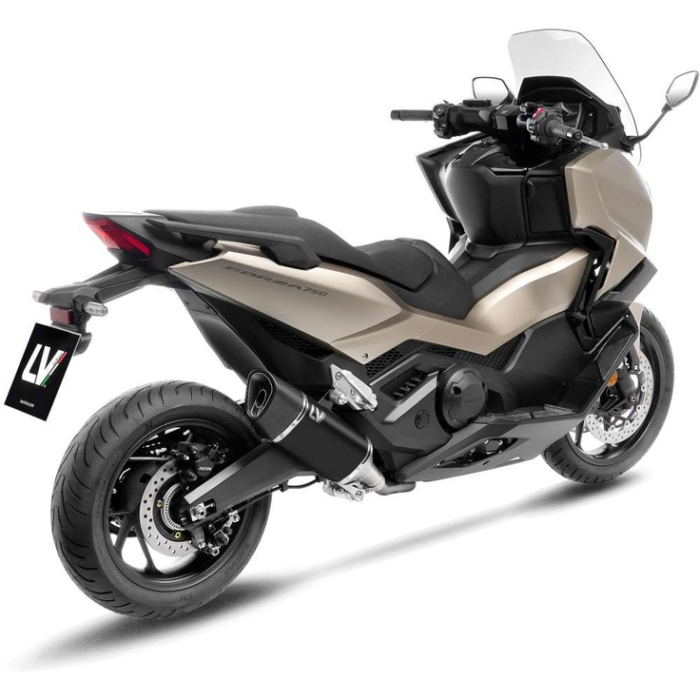 LeoVince Εξάτμιση LV-14 R Titanium Ομολογκαρισμένη για Honda X-ADV 750 2017–2026 / Forza 750 2021–2026 – 15614T