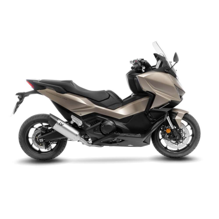 LeoVince Εξάτμιση LV-14 R Titanium Ομολογκαρισμένη για Honda X-ADV 750 2017–2026 / Forza 750 2021–2026 – 15614T