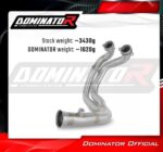 Dominator Εξάτμιση S6 Black για CFMOTO 1000MT-X 2026 – CF020DS6BL