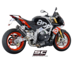 SC-Project Εξάτμιση Oval Titanium για Aprilia Tuono V4 Factory/RR 2015–2016 – A07A-01T