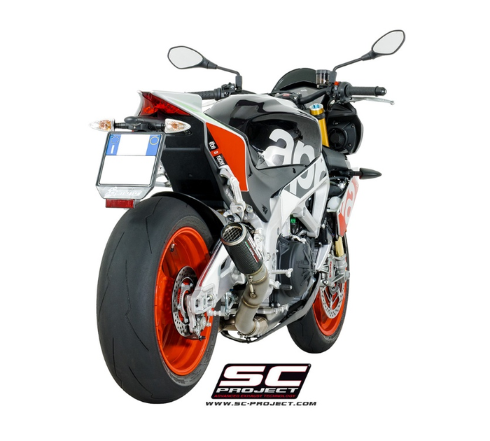 C-Project Εξάτμιση SC1-R Titanium Euro 5 για Aprilia RSV4 / Factory 2021–2024 – A27A-91T