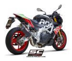 SC-Project Εξάτμιση SC1-R Carbon Euro 4 για Aprilia Tuono V4 1100 Factory/RR 2017–2020 – A16A-91C