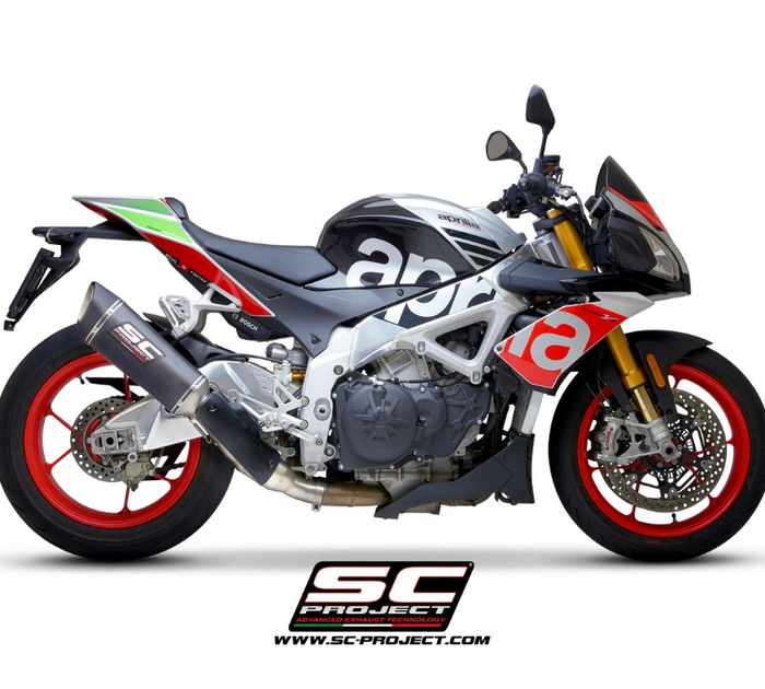 SC-Project Εξάτμιση SC1-R Titanium Euro 4 για Aprilia Tuono V4 1100 Factory/RR 2017–2020 – A16A-91T