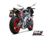 SC-Project Εξάτμιση SC1-R Titanium Euro 4 για Aprilia Tuono V4 1100 Factory/RR 2017–2020 – A16A-91T