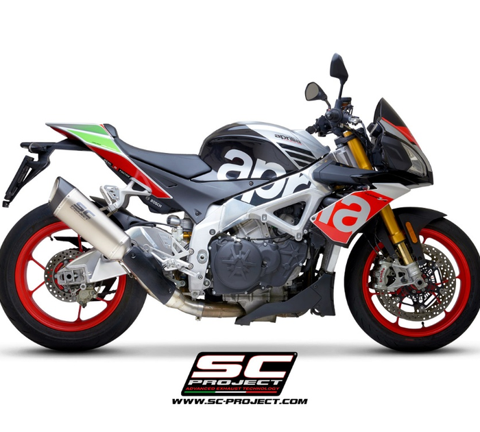 SC-Project Εξάτμιση SC1-R Carbon Racing για Aprilia Tuono V4 1100 Factory/RR 2017–2020 – A16A-T90C