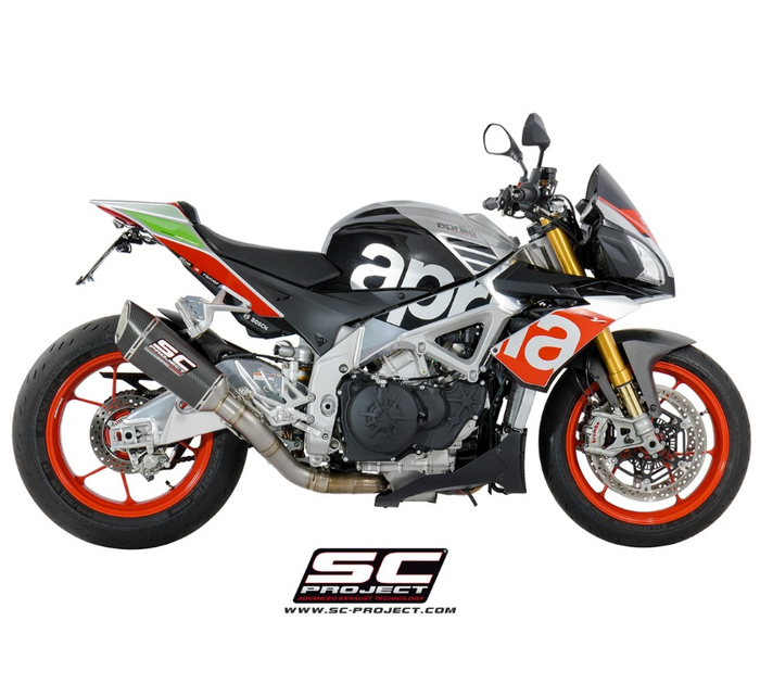 SC-Project Εξάτμιση SC1-R Titanium Racing για Aprilia Tuono V4 1100 Factory/RR 2017–2020 – A16A-T90T