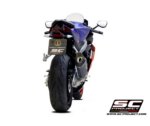 SC-Project S01A-01C Oval Carbon Slip-On Εξάτμιση για Suzuki GSX-R1000 2009-2011