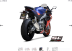 SC-Project Πλήρες Σύστημα Εξάτμισης 2-1 με CR-T Carbon Stoneguard για Aprilia RS 660 2020-2024 – A23A-PAC36CR