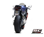 SC-Project Πλήρες Σύστημα Εξάτμισης 2-1 με CR-T Carbon Stoneguard για Aprilia RS 660 2020-2024 – A23A-PAC36CR