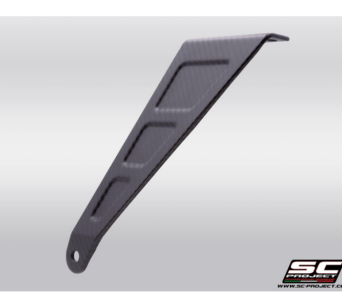 SC-Project A23B-CB-T Carbon Βάση Τελικού Εξάτμισης για Aprilia Tuono 660 2021-2024