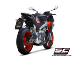 SC-Project A23B-KC90T Πλήρες Σύστημα Εξάτμισης 2-1 SC1-R Τιτανίου για Aprilia Tuono 660 2021-2024