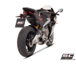 SC-Project A23D-PAC90C Πλήρες Σύστημα Εξάτμισης 2-1 SC1-R Carbon για Aprilia Tuono 660 2025-2026