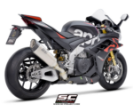 C-Project Εξάτμιση SC1-R Titanium Euro 5 για Aprilia RSV4 / Factory 2021–2024 – A27A-91T
