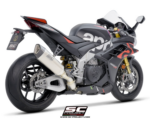 SC-Project Εξάτμιση GP-22 Titanium MotoGP Racing για Aprilia RSV4 / Factory 2021–2024 – A27A-GP22-R